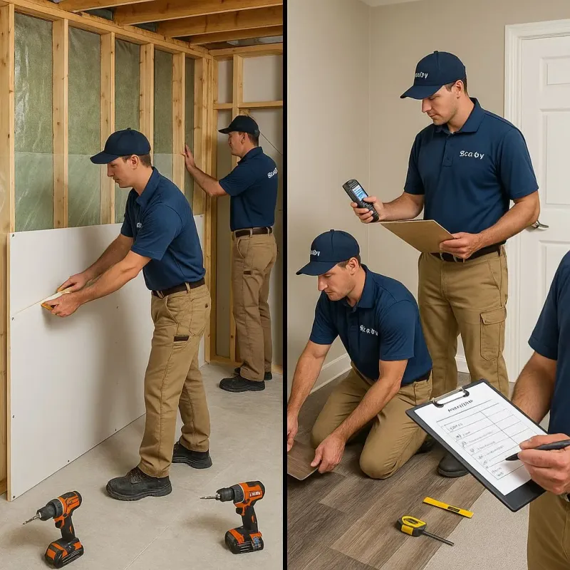 Repairs and Reconstruction process in Hot Springs, SD